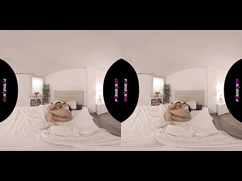 ❤️ PORNBCN VR Deux jeunes lesbiennes se réveillent excitées dans la réalité virtuelle 4K 180 3D Geneva Bellucci Katrina Moreno Super sex à noi ❌️❤